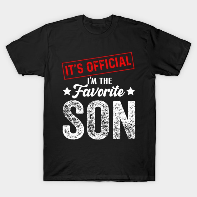 It's official i'm the favorite son, favorite son T-Shirt by Bourdia Mohemad